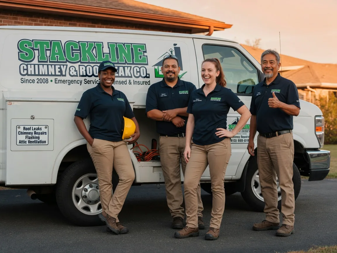Chimney flashing repair company in Dalton, PA